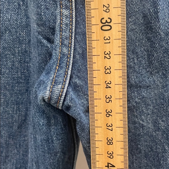 Aritzia - The Nina Stovepipe Highrise Tapered Organic Denim Jeans Blue  30 x 31 - Picture 11 of 14